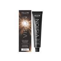 Ollin Vision Color Cream - Крем-краска для бровей и ресниц холодно-коричневый 20 мл