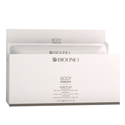 Bioline-JaTo Body Concept Prof Sculpt And Drn Bandage - Бандаж дренажный и моделирующий (морская соль, береза, зеленый кофе) 3 х 250 мл