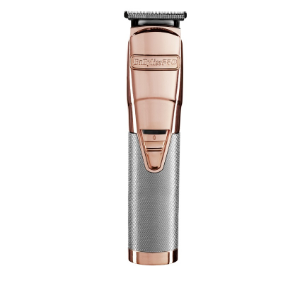 Babyliss Pro Rose Barber Spirit FX7880RGE - Триммер для окантовки 0,2 мм, аккумулятор/сетевой 2 насадки
