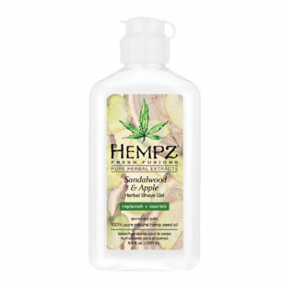 Hempz Sandalwood and Apple Herbal Shave Gel - Гель для бритья сандал и яблоко 177 мл