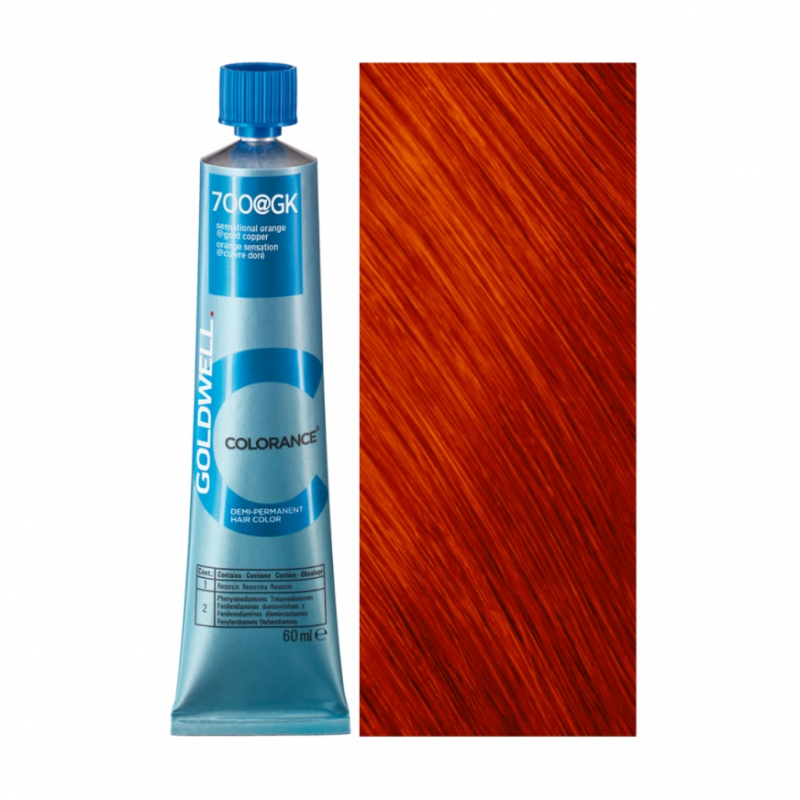 Goldwell Colorance - Тонирующая крем-краска для волос 7OO@GK коралл золотисто-красный 60 мл