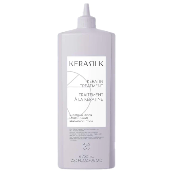 Goldwell Kerasilk Styling Keratin Treatment Smoothing Lotion - Разглаживающий лосьон для кератинового лечения 750 мл