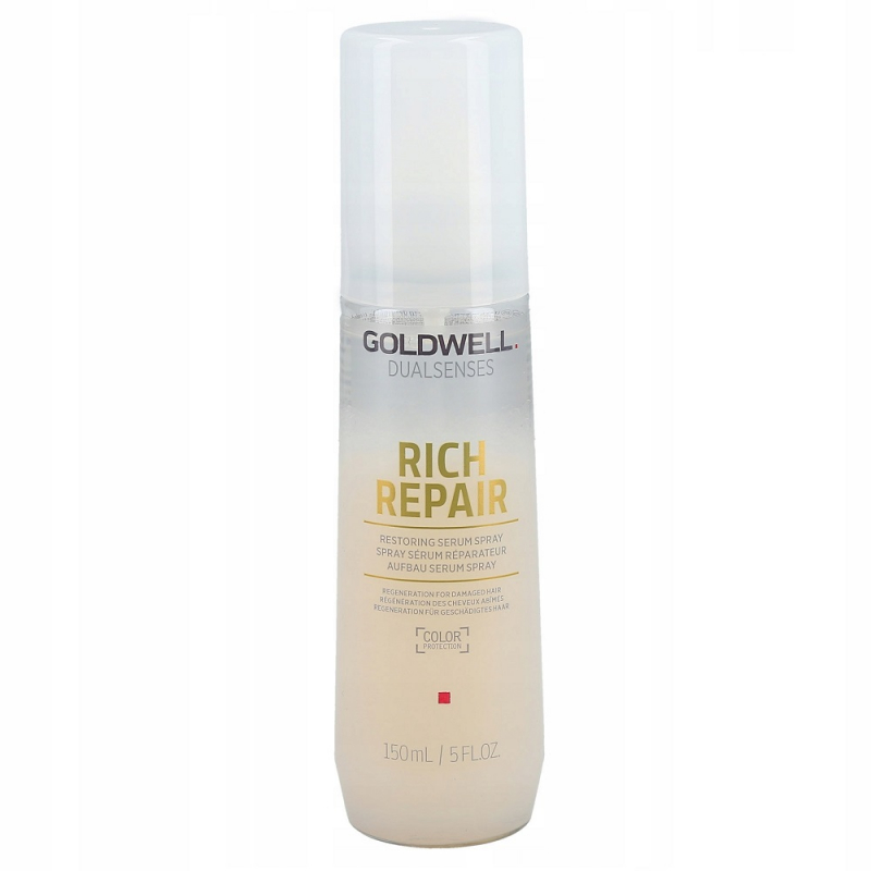 Goldwell Dualsenses Rich Repair Restoring Serum Spray - Несмываемый уход для термальной защиты волос 150 мл
