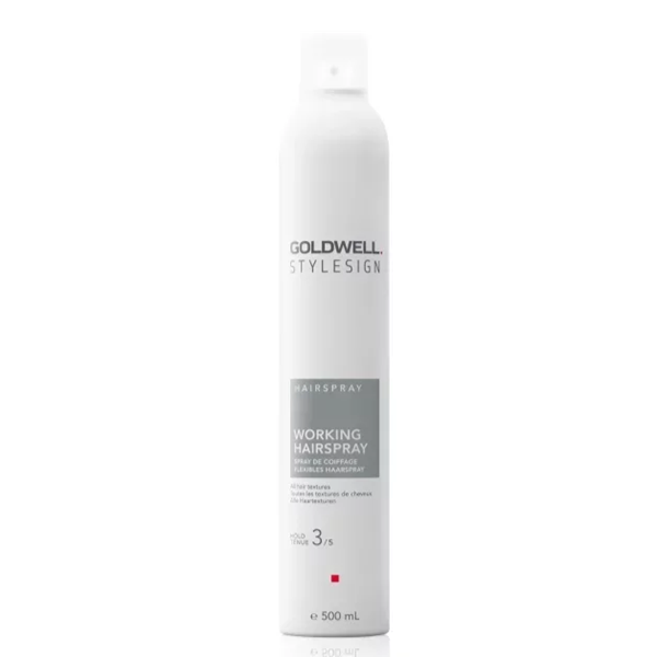 Goldwell StyleSign Working Hairspray - Лак-блеск для волос средней фиксации 500 мл