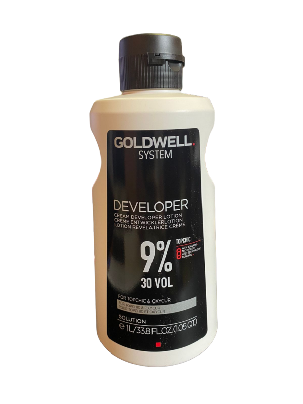 Goldwell System Developer 30 VOL For Topchic And Oxycur - Оксид для волос 9% 1000 мл