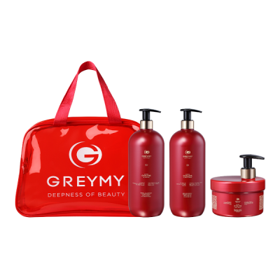 Greymy Zoom Color Care Set + Red Bag - Набор для окрашенных волос + красная сумка 