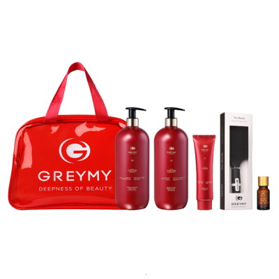 Greymy Zoom Color Grand Set + Red Bag - Большой набор для окрашенных волос + красная сумка 