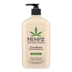 Hempz Citrus Blossom Herbal Body Moisturizer - Молочко для тела увлажняющее с лимоном 500 мл