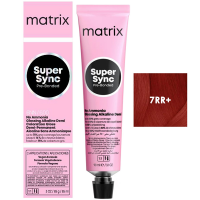 Matrix Super Sync Pre-Bonded 7RR+ - Краситель для волос безаммиачный Глубокий красный 90 мл