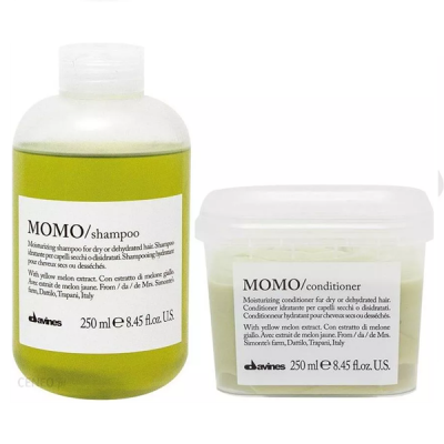 Davines Essential Haircare MoMo Moisturizing Set - Набор для волос увлажняющий (шампунь 250 мл; кондиционер 250 мл)