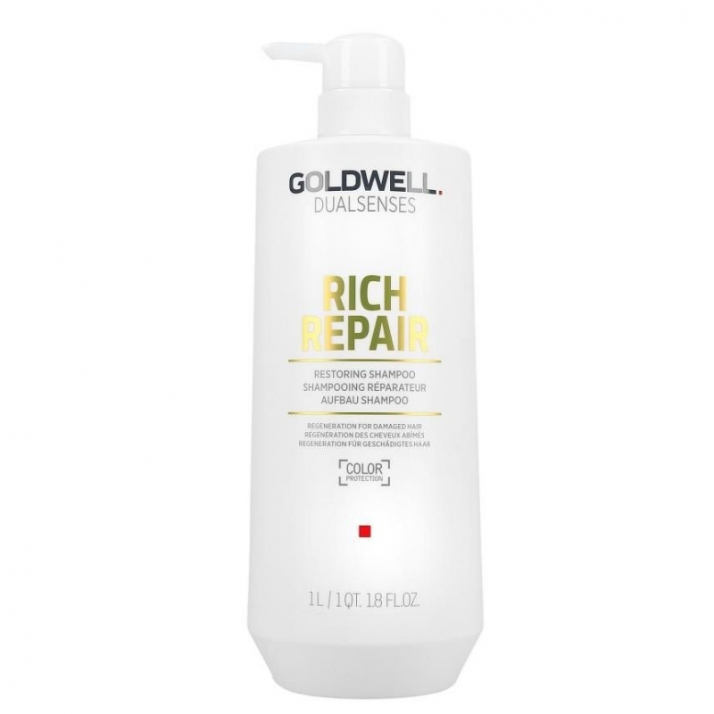 Goldwell Dualsenses Rich Repair Restoring Shampoo - Шампунь восстанавливающий 1000 мл