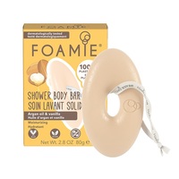 Foamie Kiss me Argan - Очищающее средство для тела без мыла с ванилью и аргановым маслом 108 гр