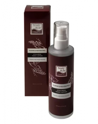 Beauty Style Taurine and Resveratrol Anti Age Plus Hyaluron Tonic-Lotion - Гиалуроновый тоник 100 мл