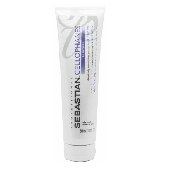 Sebastian Laminates Cellophanes Ice Blonde - Тонирующая краска с кондиционирующим эффектом «Ледяной блонд» 300 мл