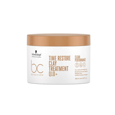 Schwarzkopf BC Bonacure Q10 Time Restore Taming Treatment - Смягчающая маска для волос 500 мл