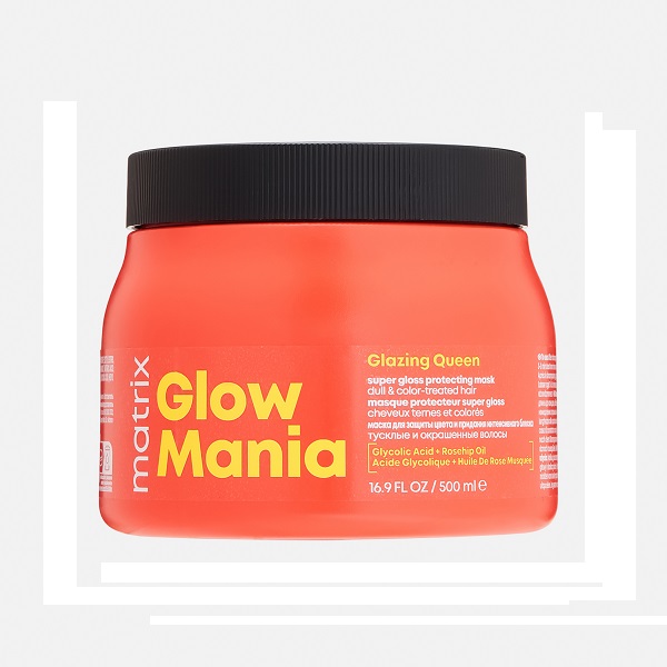 Matrix Total Results Glow Mania Mask - Маска для блеска окрашенных волос 500 мл