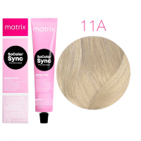 Matrix Color Sync Pre-Bonded - Краска для волос 11A ультра светлый блондин пепельный 90 мл