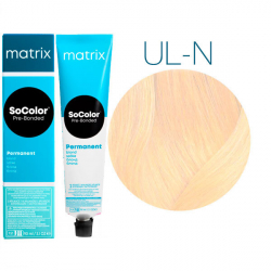 Matrix SoColor Pre-Bonded Ultra Blond UL-N - Краска для волос ультра блонд натуральный 90 мл