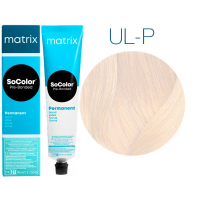 Matrix SoColor Pre-Bonded Ultra Blond UL-P - Краска для волос ультра блонд жемчужный 90 мл