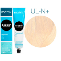 Matrix SoColor Pre-Bonded Ultra Blond UL-NV+ - Краска для волос ультра блонд натуральный перламутровый 90 мл