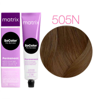 Matrix SoColor Pre-Bonded Extra Coverage - Краска для седых волос 505N шатен светлый 90 мл