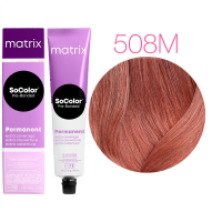 Matrix SoColor Pre-Bonded Extra Coverage - Краска для седых волос 508M светлый блондин мокка 90 мл