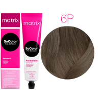 Matrix Color Sync Pre-Bonded - Краска для волос 6P темный блондин жемчужный 90 мл