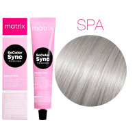 Matrix Color Sync Pre-Bonded - Краска для волос SPA пастельный пепельный 90 мл