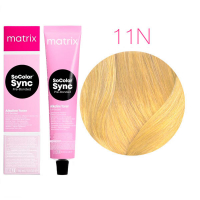 Matrix Color Sync Pre-Bonded - Краска для волос 11N ультра светлый блондин 90 мл