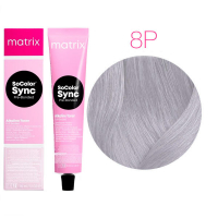 Matrix Color Sync Pre-Bonded - Краска для волос 8P светлый блондин жемчужный 90 мл