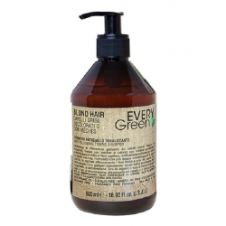 Dikson Every Green Вlond Hair Antiyellow Shampoo Double Concentration - Шампунь против желтизны двойной концентрации 500 мл