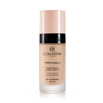 Collistar Make Up Impeccabile Long Wear Foundation Rosy Beige 2R - Стойкий тональный крем водорезистентный розово-бежевый 30 мл