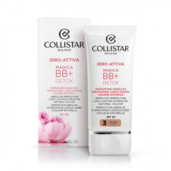 Collistar Face Skincare Idro Attiva Magica BB + Detox Deep 3 - Тональное средство для лица, разглаживающее кожу и придающее сияние 50 мл
