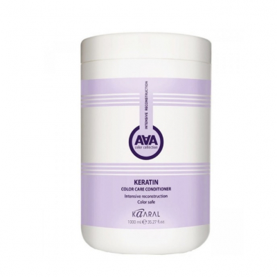 Kaaral Ааа Keratin Color Care Conditioner - Кератиновый кондиционер для восстановления окрашенных и химически обработанных волос 1000 мл 