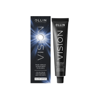 Ollin Vision Color Cream - Крем-краска для бровей и ресниц иссиня-черный 20 мл