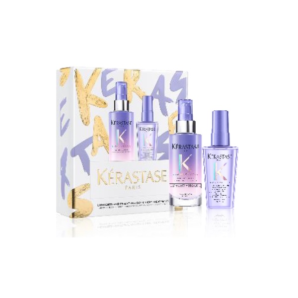 Kerastase Blond Absolu SET 2021 - Новогодний набор для осветленных волос (ночная сыворотка 90 мл, масло 50 мл)