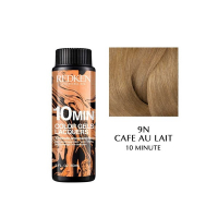 Redken Color Gels Lacquers 10 Minute Cafe Au Lait - Гель краска с окрашиванием волос за 10 минут 9N кофе с молоком 60 мл