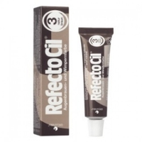 RefectoCil - Краска для бровей и ресниц коричневая №3 15 мл