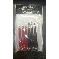 Goldwell PE Styling Clips Set - Зажимы для секционирования волос 6шт