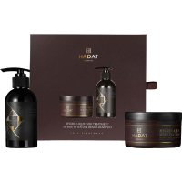 Hadat Cosmetics Hydro Repair Hair Set - Новогодний восстанавливающий набор для волос (шампунь 250 мл + маска 300 мл)