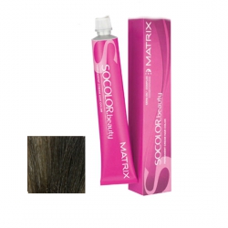 Matrix Socolor.beauty - Стойкая крем-краска 5AG светлый шатен пепельно-золотистый 90 мл