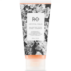 R+Co Crystal Halo Balancing Scalp Scrub + Shampoo - Балансирующий скраб-шампунь для кожи головы "кристалл" 89 мл