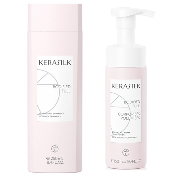 Goldwell Kerasilk Essentials Volumizing Set - Набор для придания объема волосам (кондиционер 150 мл; шампунь 250 мл)