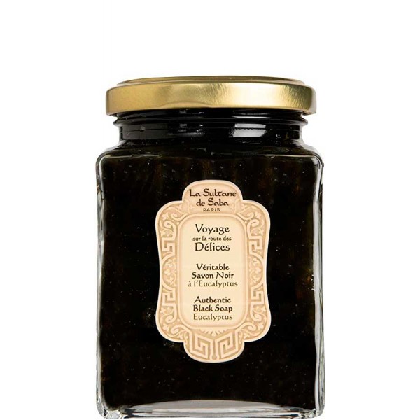 La Sultane De Saba Authentic Black Soap Eucalyptus - Черное мыло с эвкалиптом 300 мл