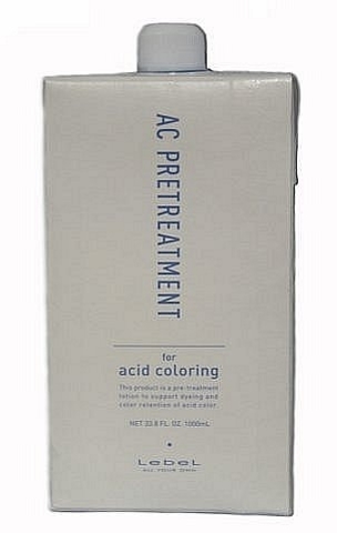 Lebel AC Pretreatment - Увлажняющий лосьон  для обработки волос перед биоламинированием и окрашиванием 1000мл