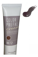 Lebel Color Prefal Cream - Крем-краска для волос W1 темный тепло коричневый 140 гр