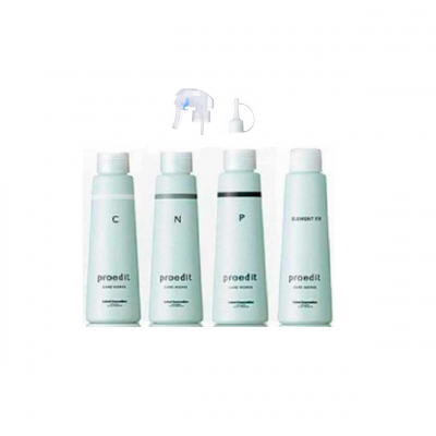 Lebel Proedit Care Works Element Charge - Набор сывороток "жизненная сила"  4*150 мл (с насадкой)