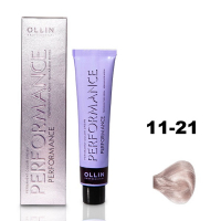 Ollin Performance Permanent Color Cream - Перманентная крем-краска для волос 11/21 специальный блондин фиолетово-пепельный 60 мл