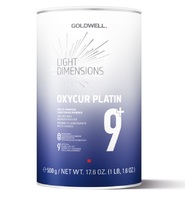 Goldwell Light Dimensions Oxycur Platin Dust Free - Осветляющий порошок до 9 уровней 500 г
