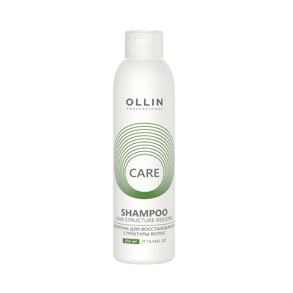 Ollin Care Restore Shampoo - Шампунь для восстановления структуры волос 250 мл